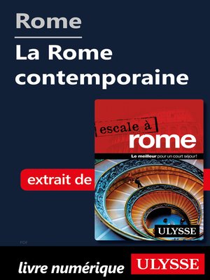 cover image of Rome--La Rome contemporaine